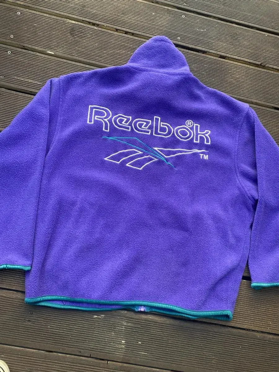 90's Reebok 플리스자켓